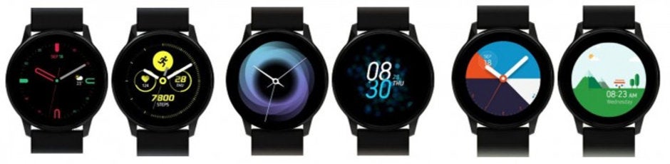 Samsung Galaxy Watch Active running One UI shown off in new official images