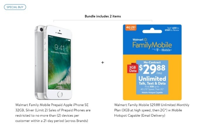 Get the unlocked iPhone SE from Apple again or score a hefty prepaid discount at Walmart