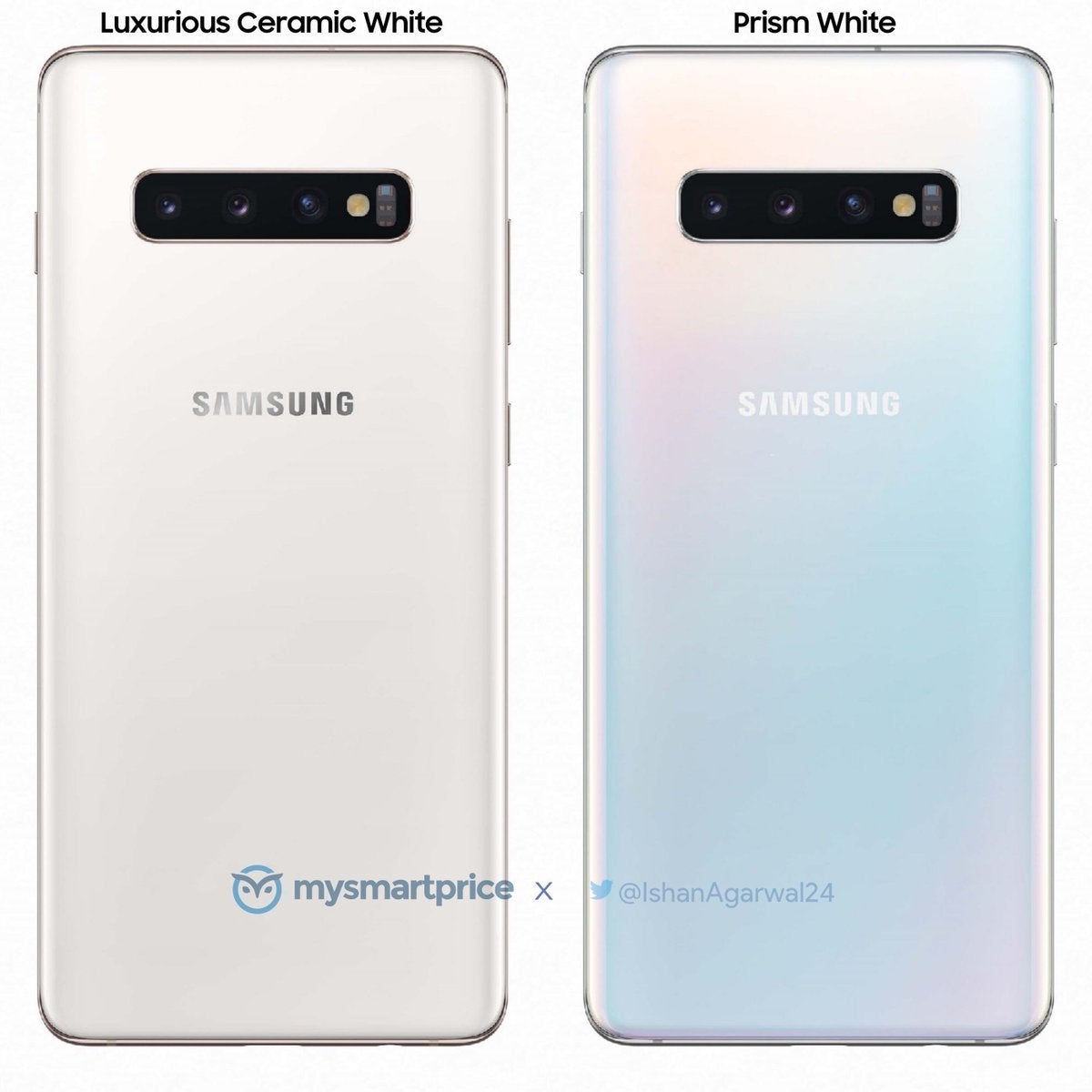 Galaxy S10+ in Ceramic White - Galaxy S10, S10+ and S10e release date, price, news and leaks