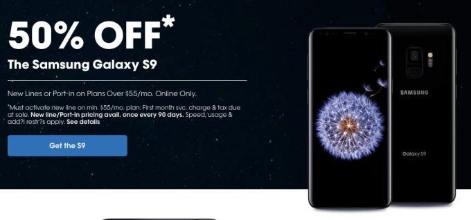 Samsung Galaxy S9 goes 50 percent off list to $350 at Cricket Wireless