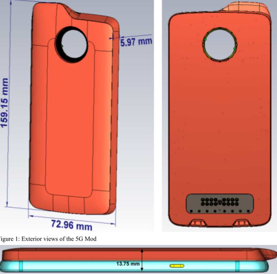The 5G Moto Mod for the Moto Z3 is certified by the FCC - FCC visit reveals feature for the Moto Z3's 5G Moto Mod designed to protect users