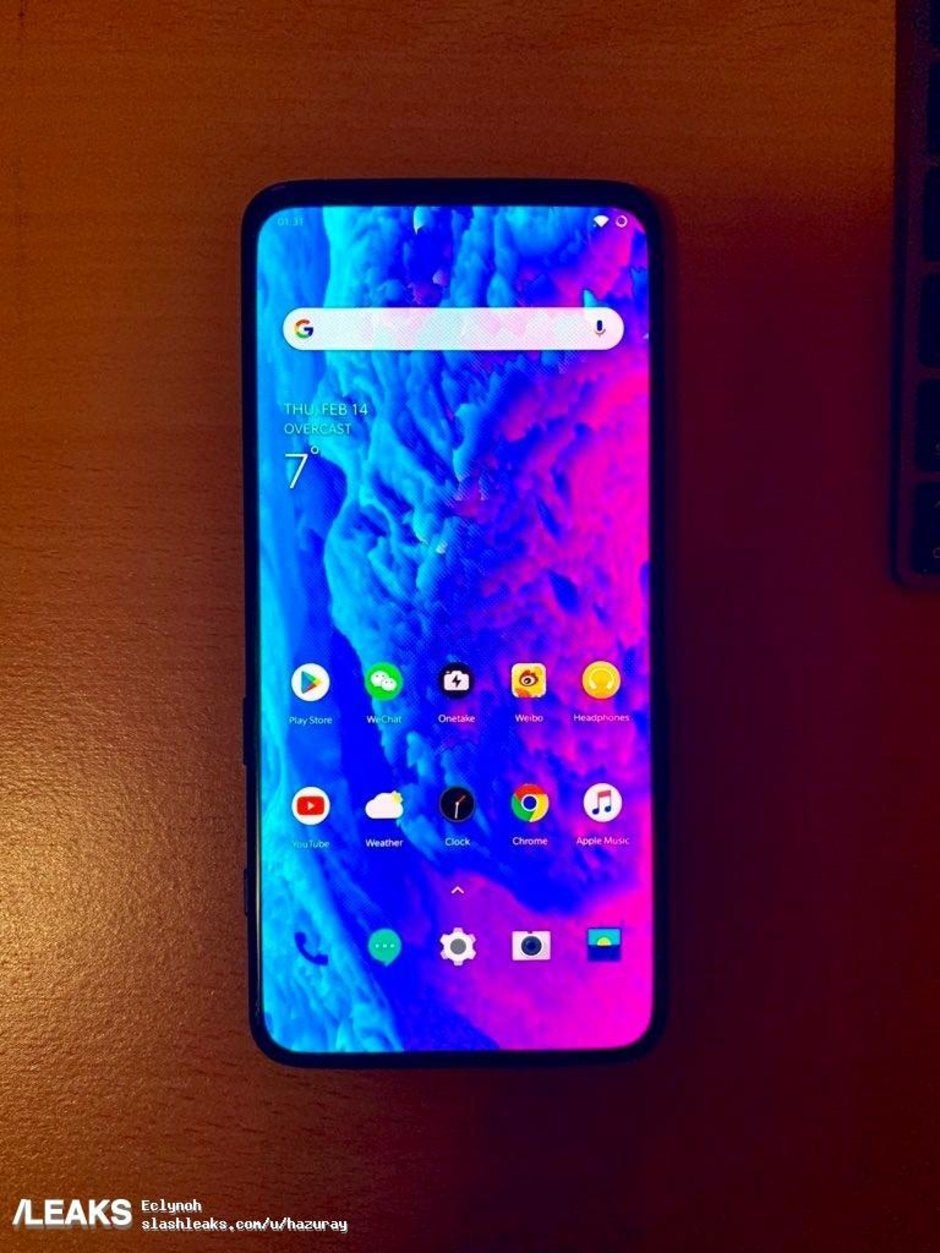 Alleged OnePlus 7 pops up in real life photo. Reveals tiny but fun detail