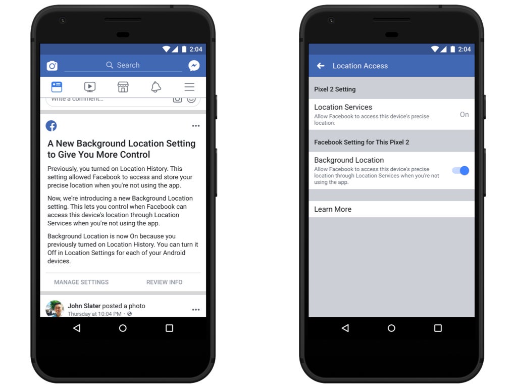 Facebook Android update makes the app a little less creepy