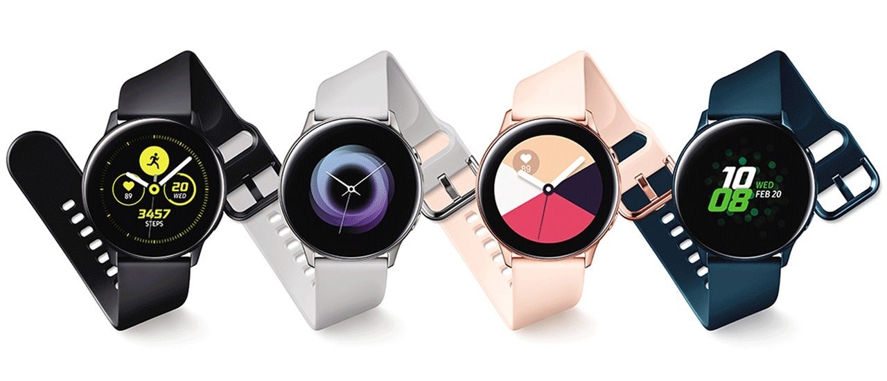 Samsung Galaxy Watch Active: sleek new design, big focus on fitness