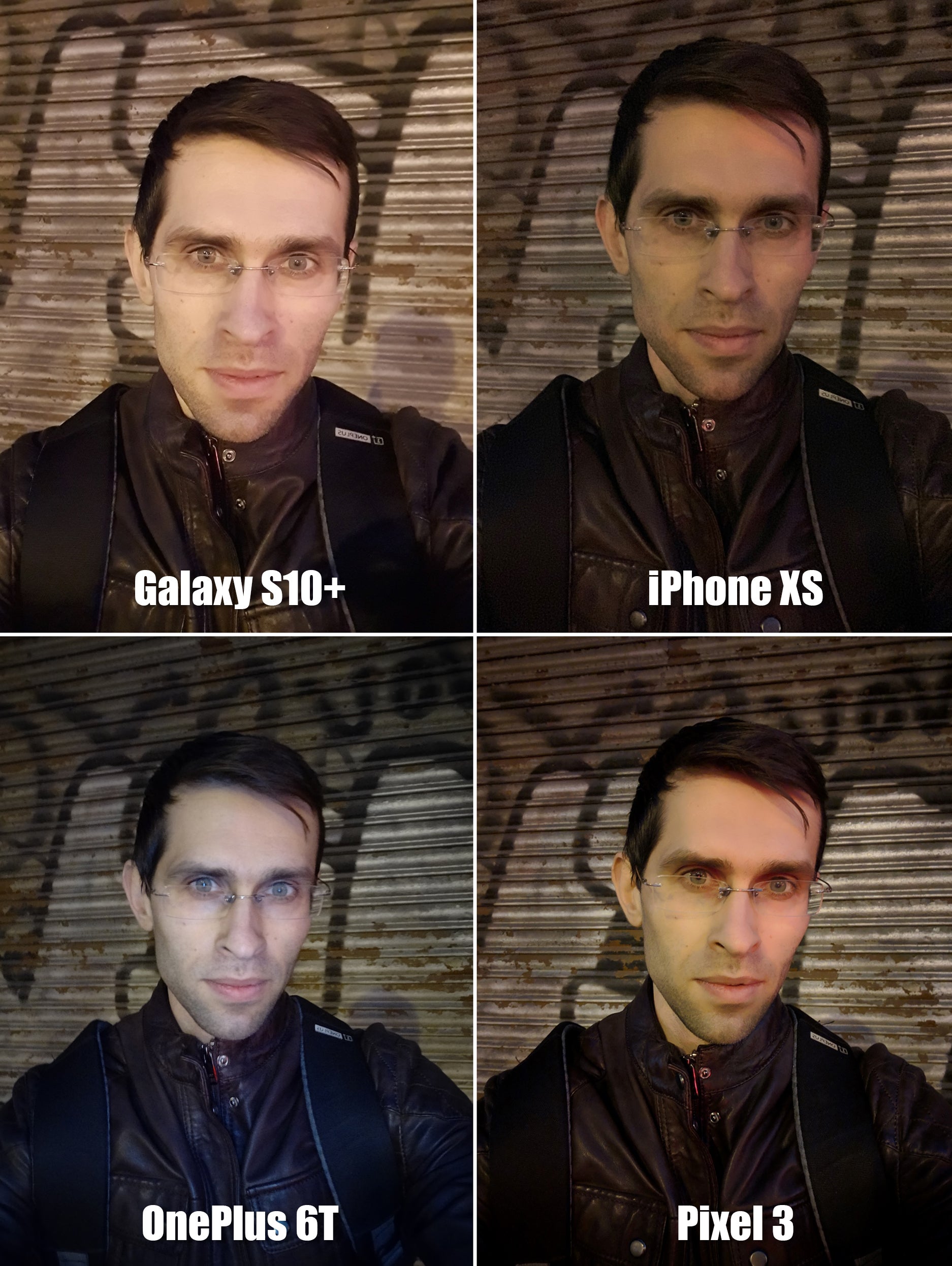 Selfie comparison: Galaxy S10+ vs iPhone XS, Pixel 3, OnePlus 6T