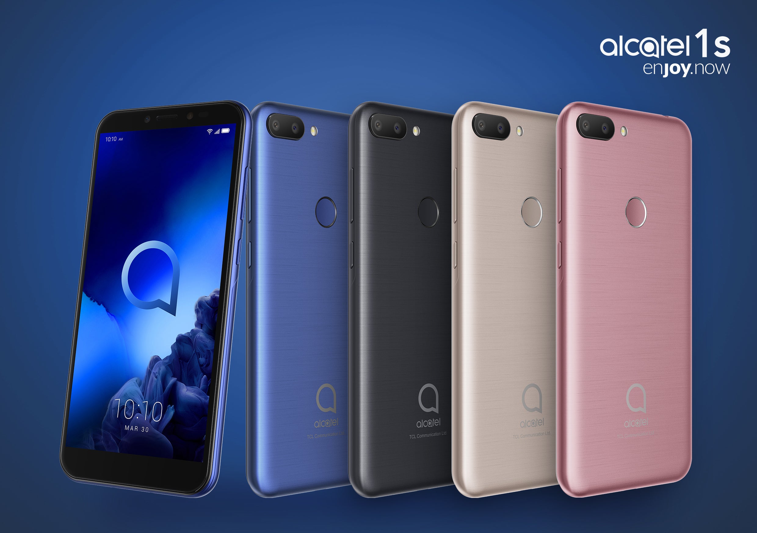 Alcatel 3/3L/3T 10 &amp; Alcatel 1S: low prices, big displays, AI-enhanced cameras