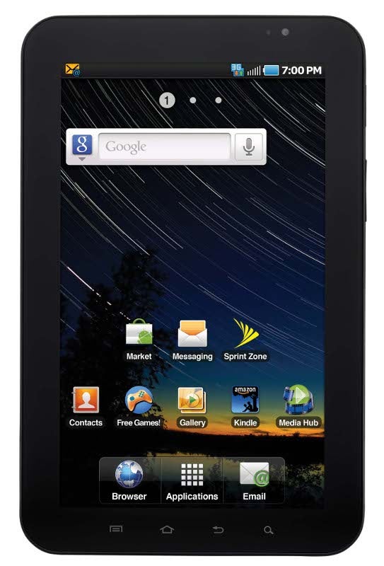 Samsung Galaxy Tab for Sprint will be available November 14th - Samsung Galaxy Tab for Sprint is official at $400 on-contract starting November 14th