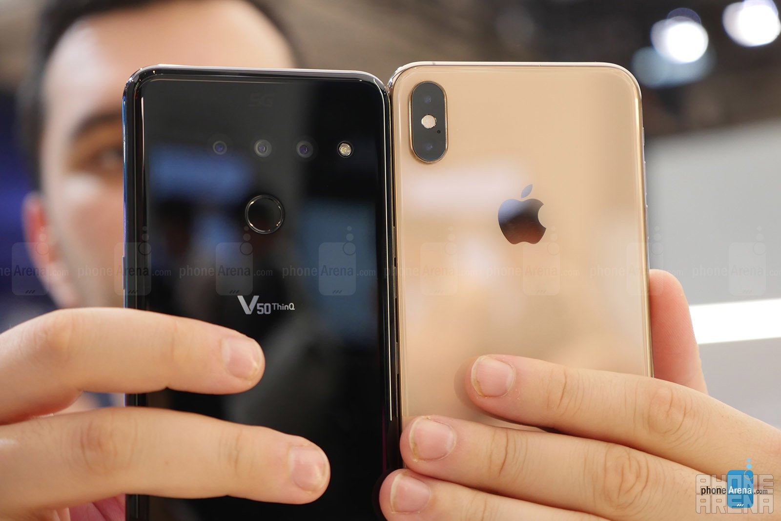 LG G8 and LG V50 versus the iPhone XS Max: first look!