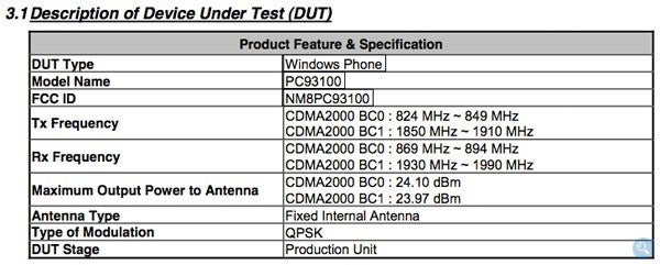 Possible HTC 7 Pro for Sprint? - HTC 7 Pro with CDMA flavoring passes through the FCC?