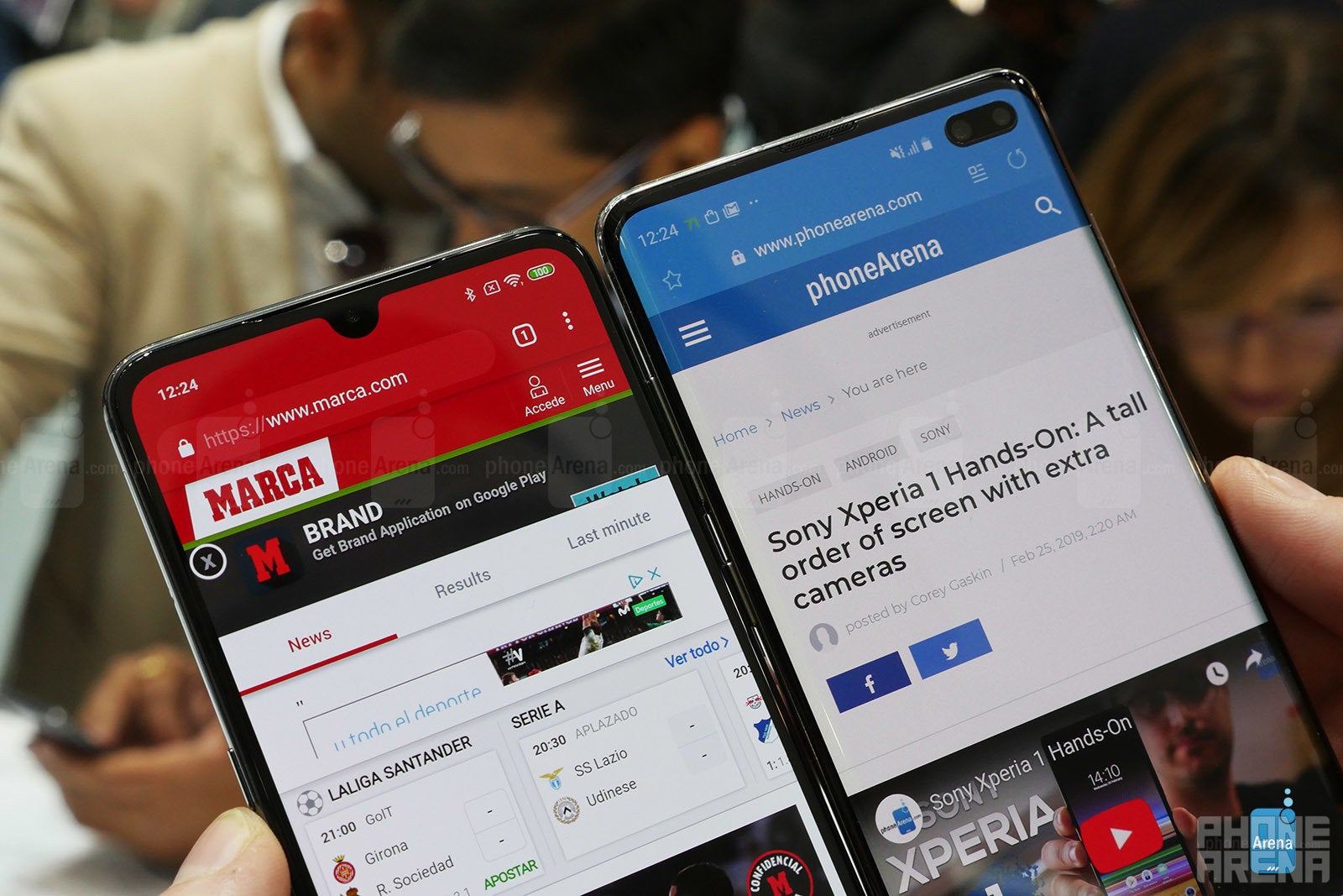 Samsung Galaxy S10+ vs Xiaomi Mi 9: A first look at the two flagships