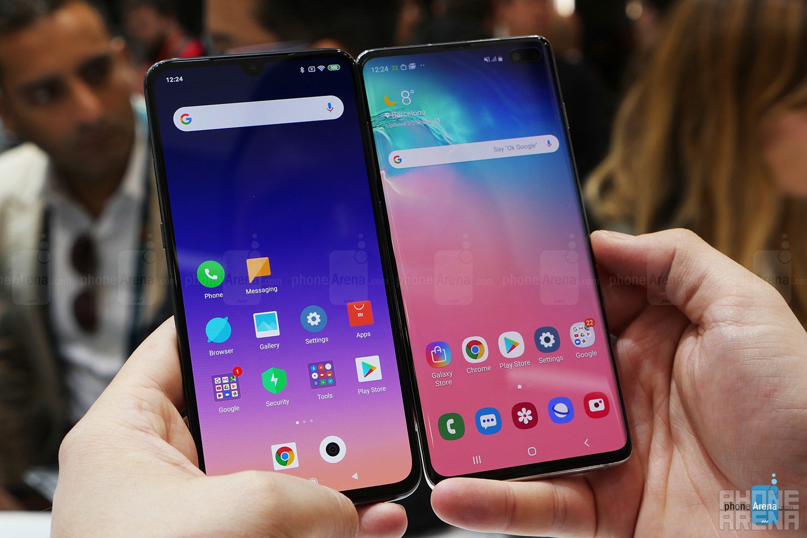 Samsung Galaxy S10+ vs Xiaomi Mi 9: A first look at the two flagships