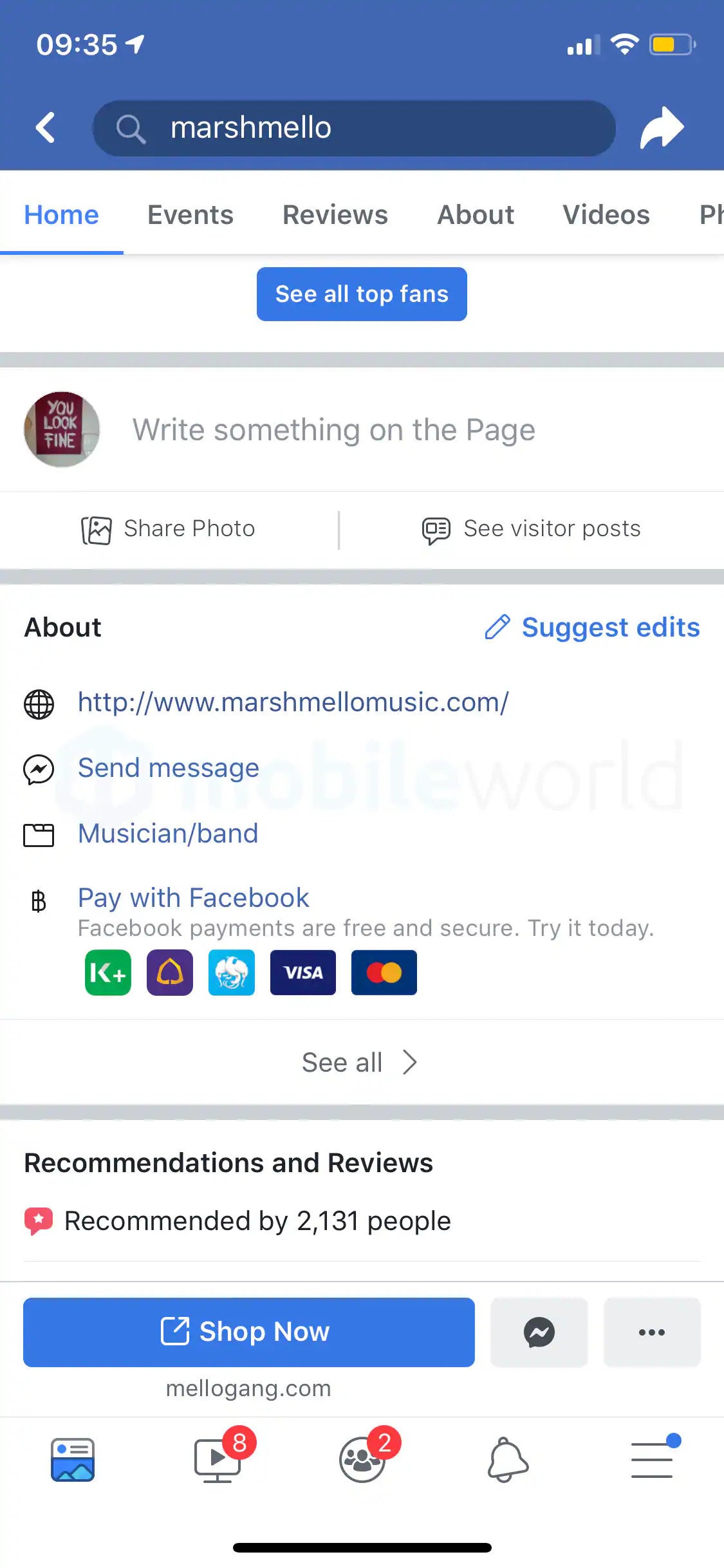 Facebook's unannounced mobile payment service shows up on Android and iOS