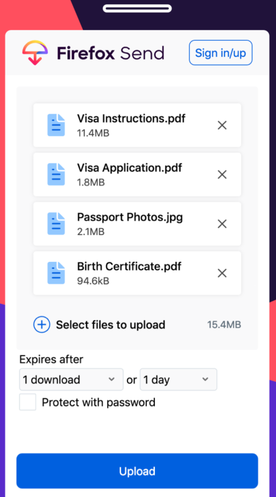 Share huge private files directly with Mozilla&#039;s encrypted Firefox Send app for Android, up to 2.5GB in size