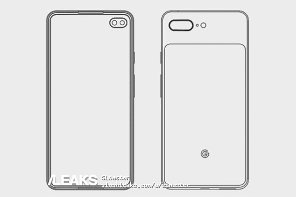 Alleged leaked image of the Pixel 4 - Google Pixel 4 leak suggests "punch-hole" display, two main cameras for Google's next flagship