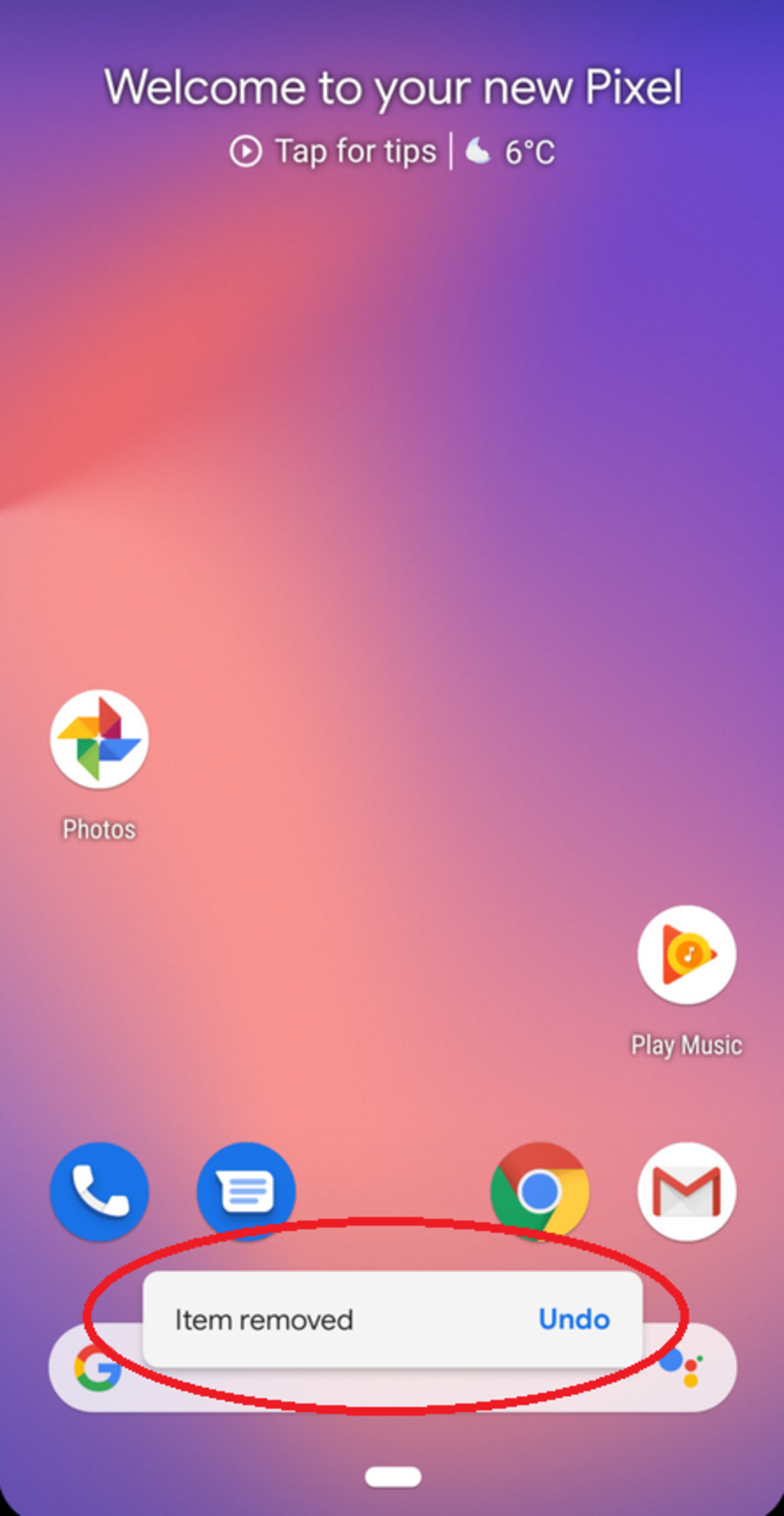 Android Q will allow Pixel users to replace icons accidentally removed from the home screen - Google includes two minor, but useful features with Android Q beta