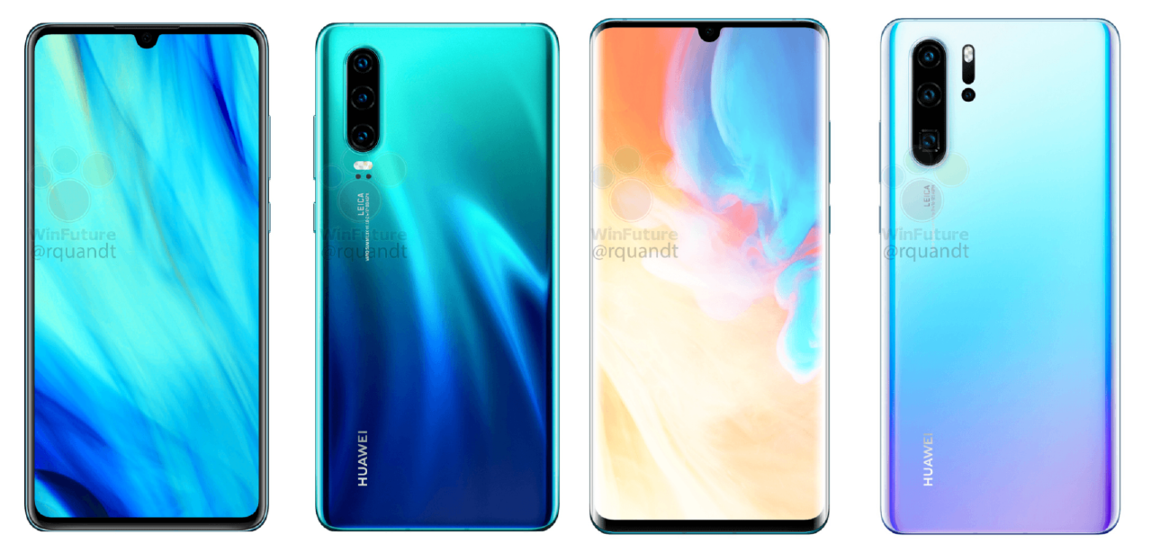 The Huawei P30 & P30 Pro have just been detailed entirely, cameras included