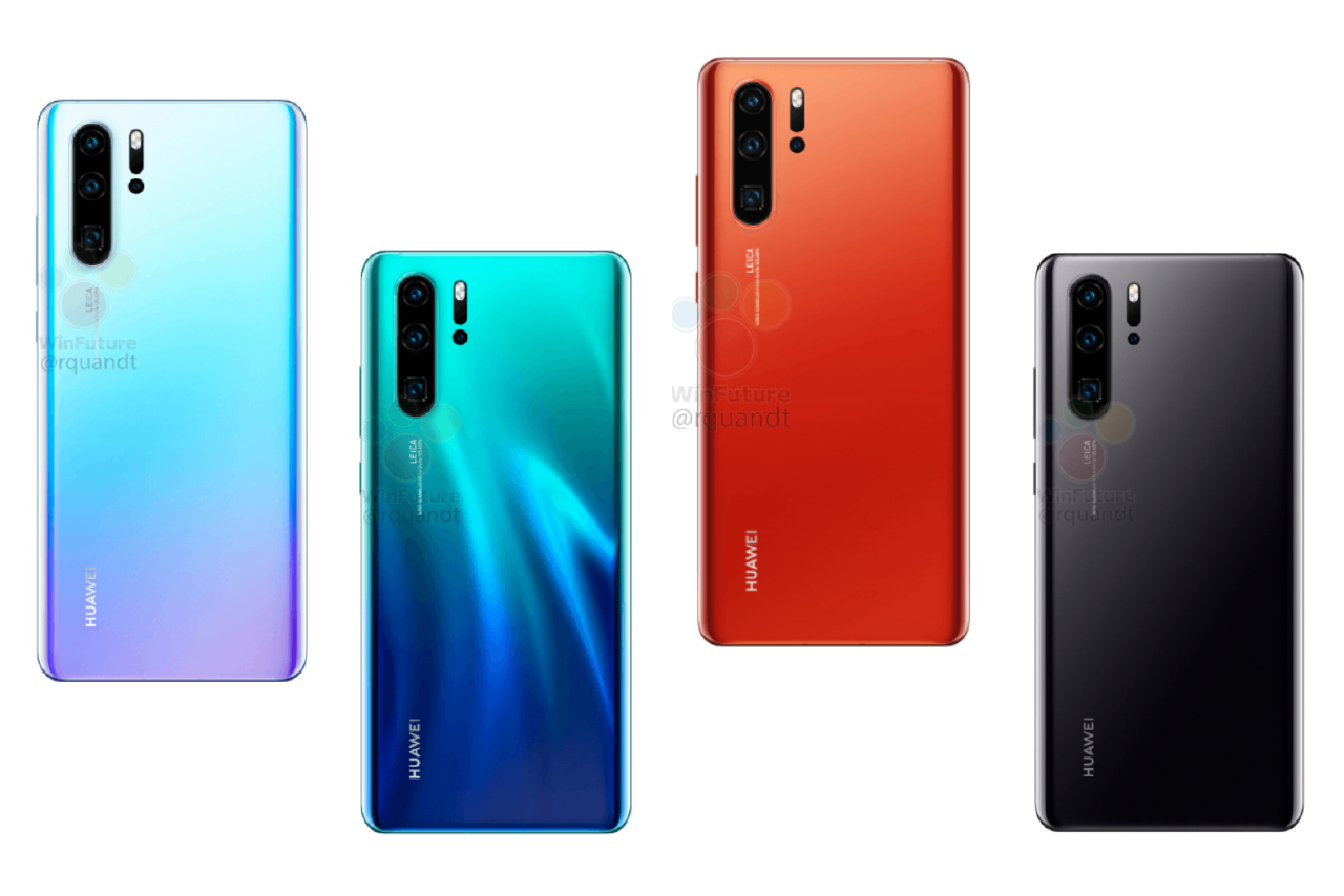 The Huawei P30 & P30 Pro have just been detailed entirely, cameras included