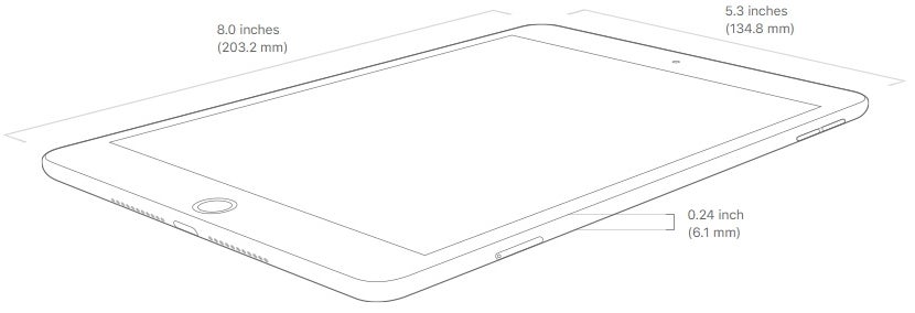 Size-wise, there are no changes in design from the 4-year-old iPad mini 4 - Apple iPad mini 5 (2019) vs iPad mini 4 (2015), what&#039;s new