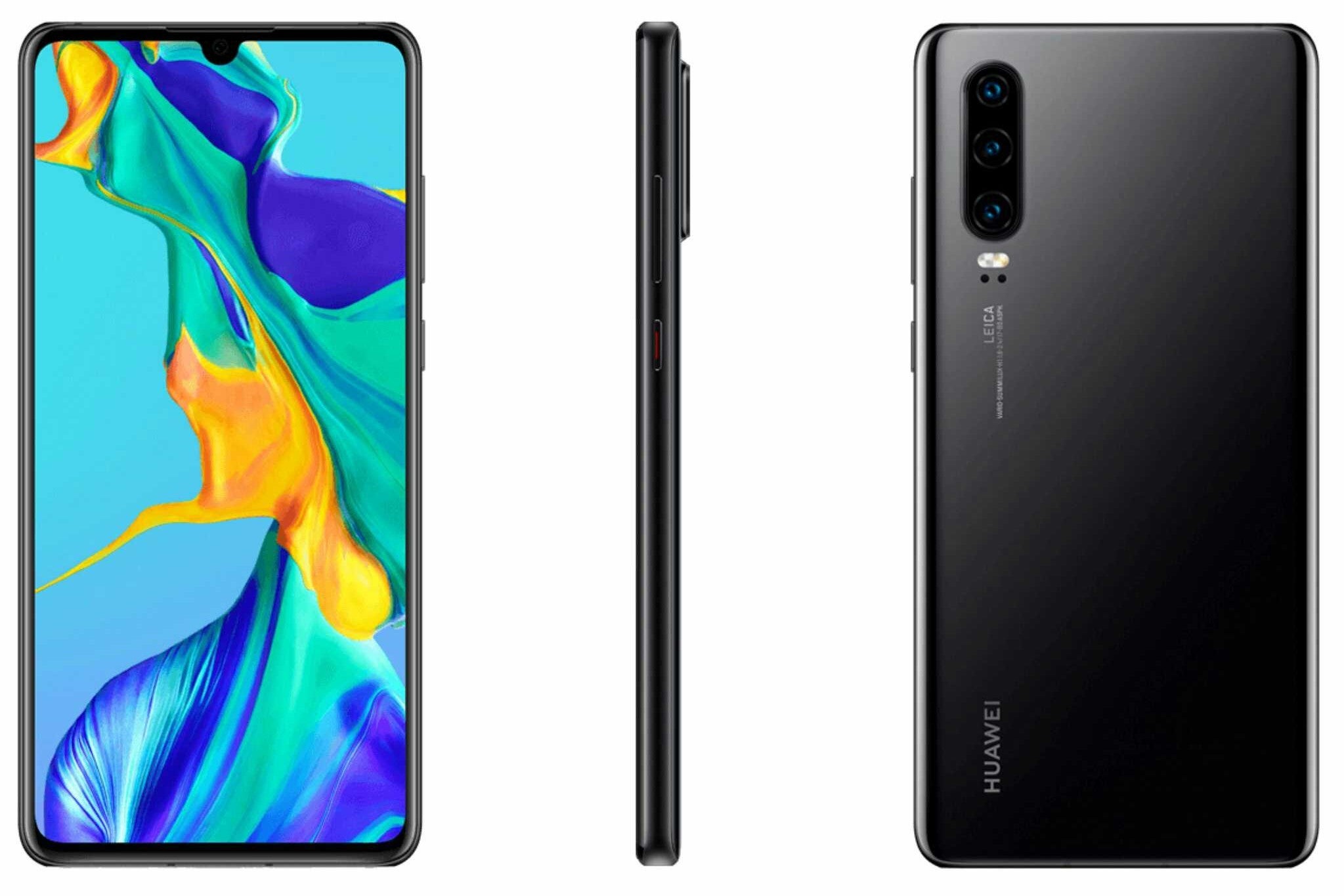 Huawei P30 leaked renders - Alleged Huawei P30, P30 Pro, and P30 Lite official prices leak
