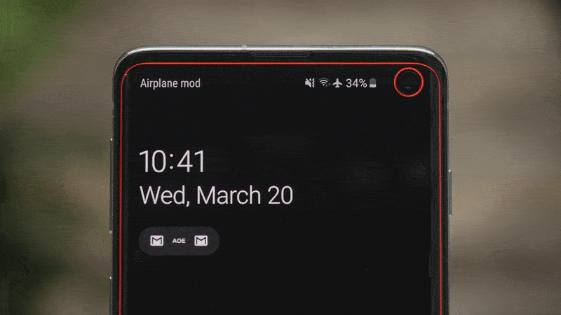 Samsung can&#039;t say if the S10&#039;s camera ring animation will be used as notification light &#039;at this stage&#039;