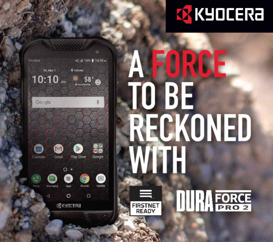 Military-grade rugged Kyocera DuraForce PRO 2 arrives at AT&T