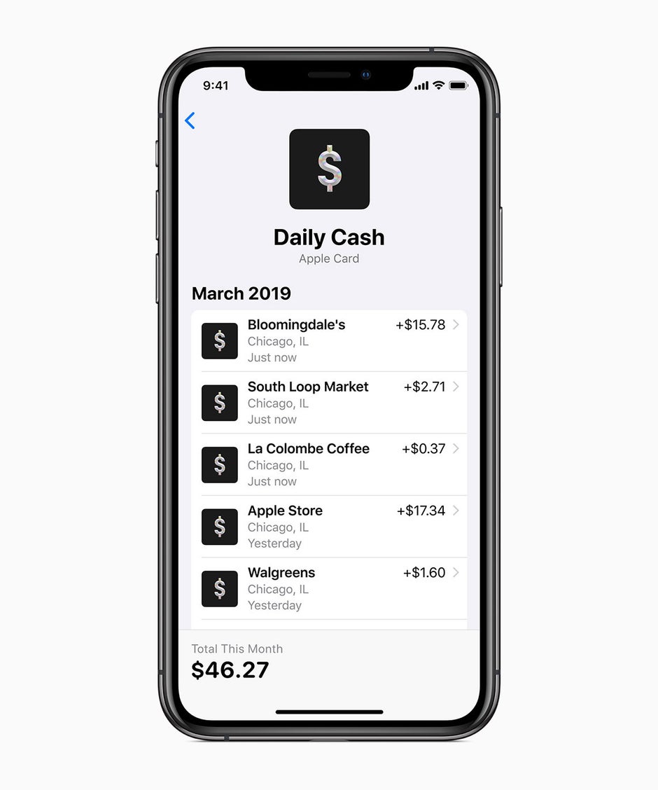 Apple Introduces Apple Card Daily Cash No Fees Titanium Card Phonearena