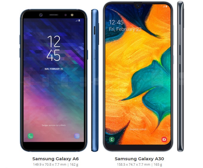 samsung galaxy a30 year