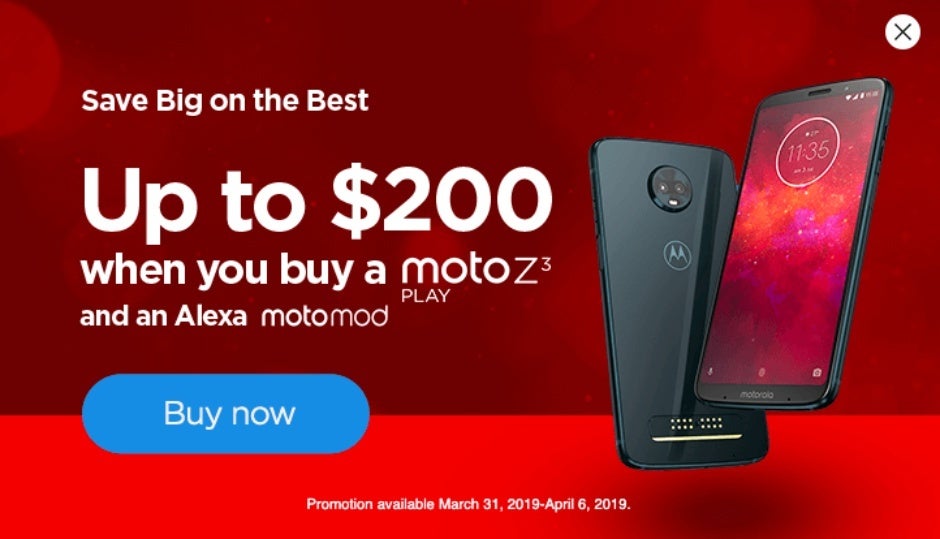 Motorola offers big new discounts on Moto Z3 Play, Z2 Play, Moto X4, and more