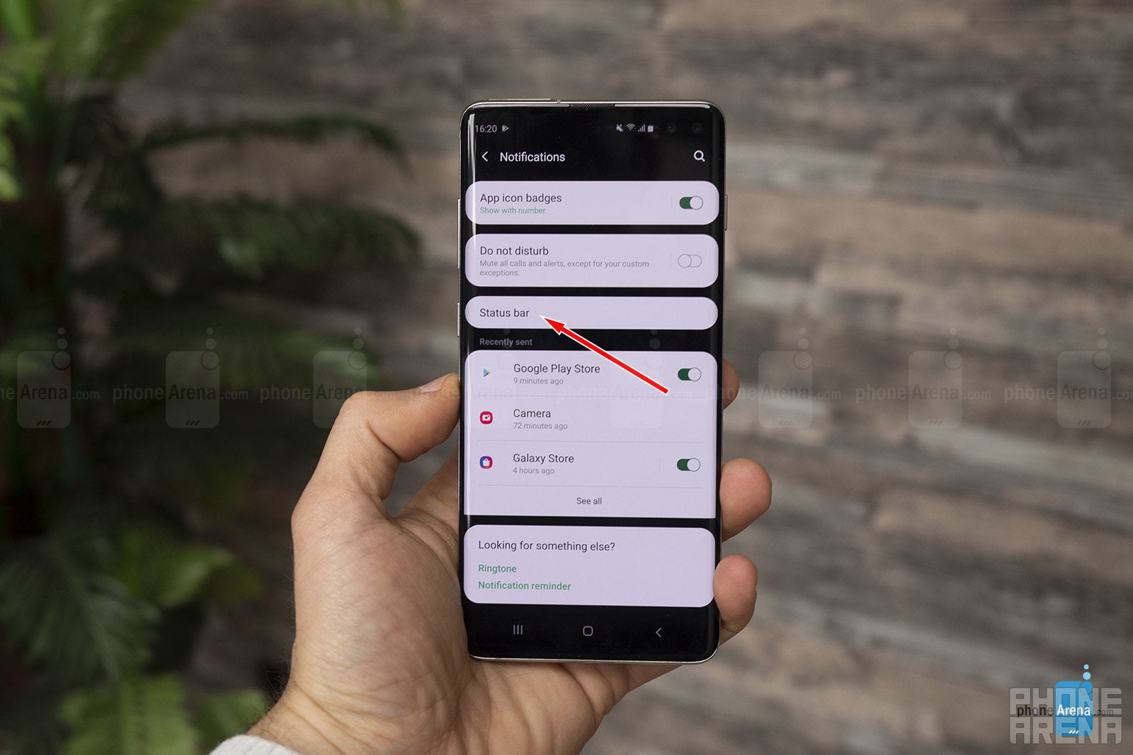 How to show battery percentage on Galaxy S10, S10 Plus and S10e