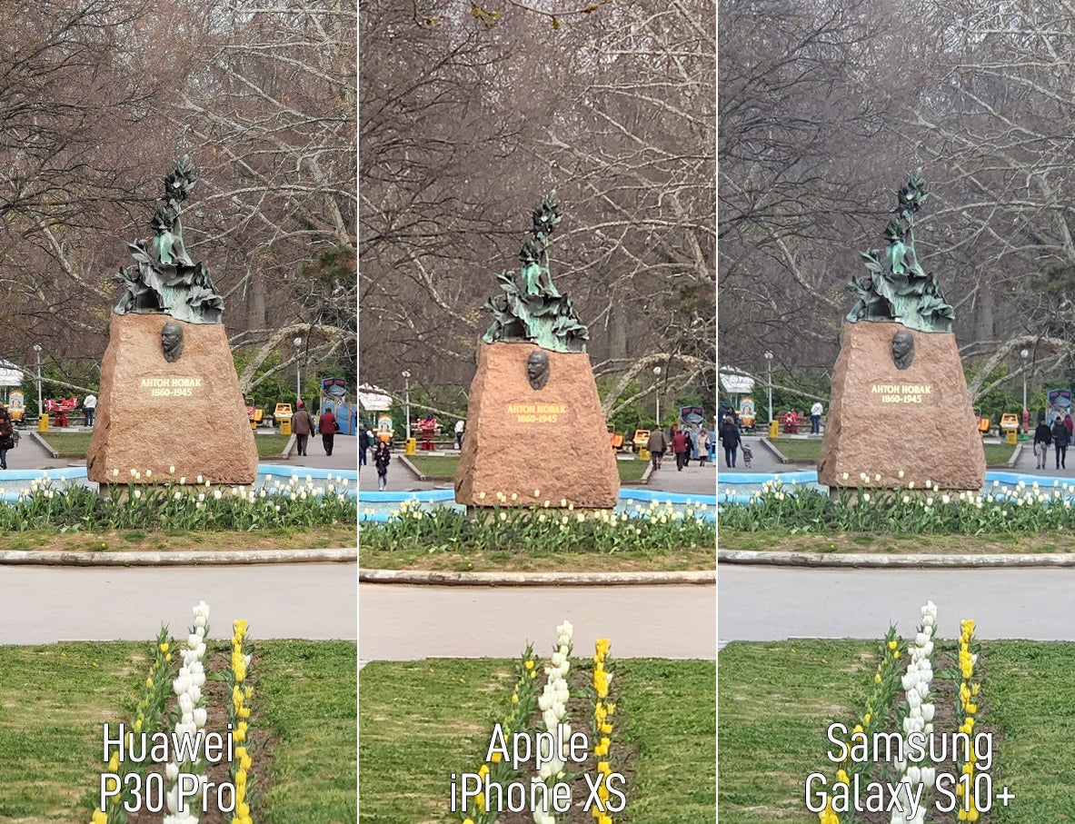 5X zoom on all phones - What difference does 5x telephoto camera on Huawei P30 Pro make? We compare against iPhone XS and Galaxy S10+
