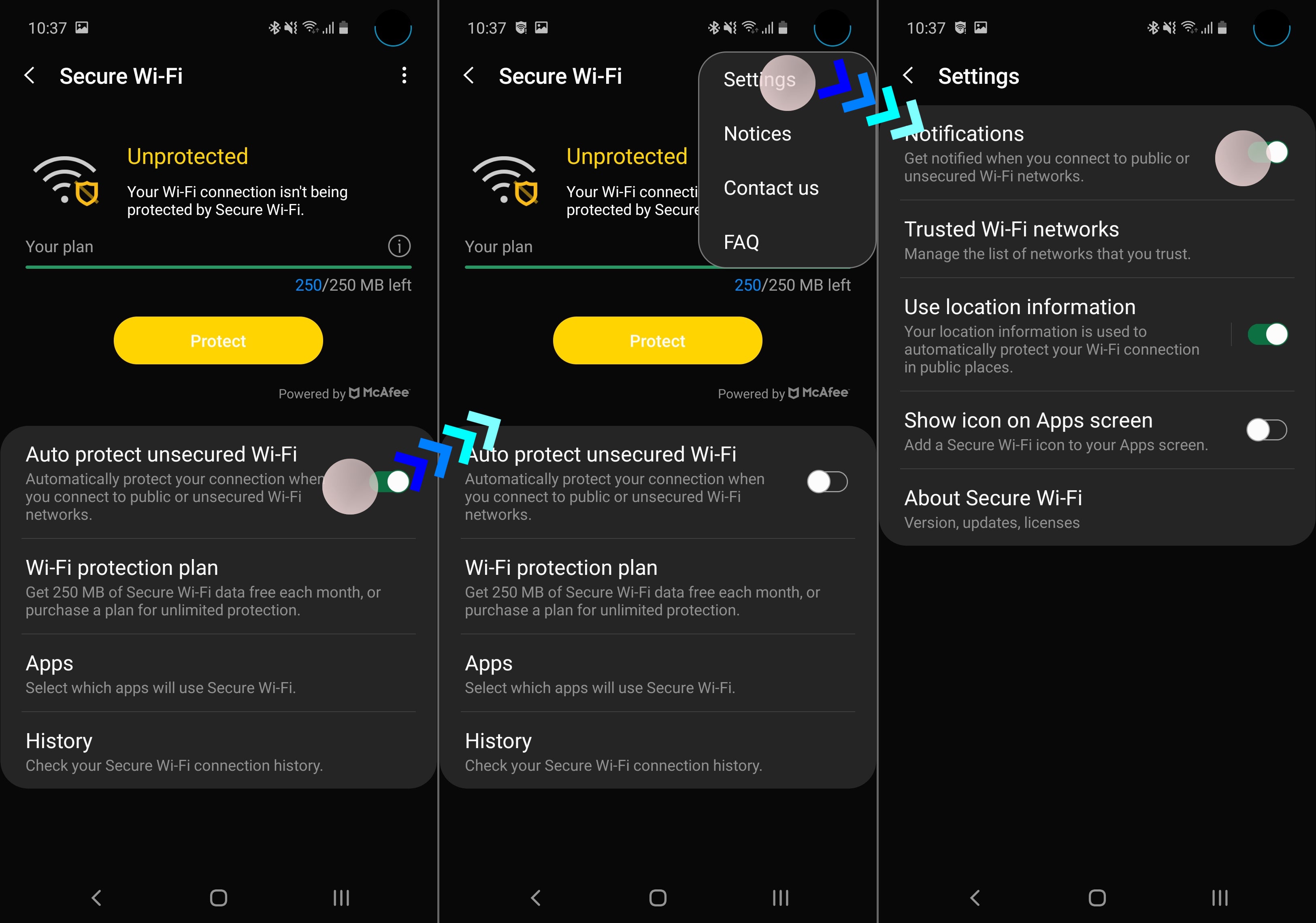 How to disable the annoying Secure Wi-Fi on the Samsung Galaxy S10