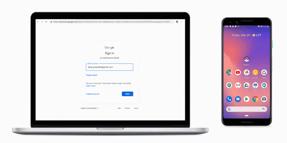 Google improves two-step verification by turning your Android phone into a security key