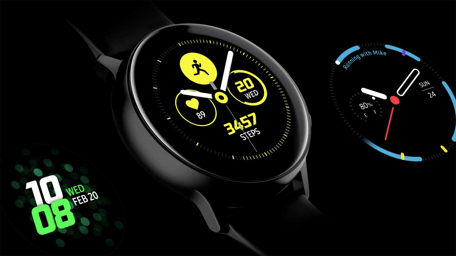 The Samsung Galaxy Watch Active also has a few innovative watchface designs. How many innovative smartphone lockscreen designs have you seen lately? - We need a better smartphone lockscreen experience