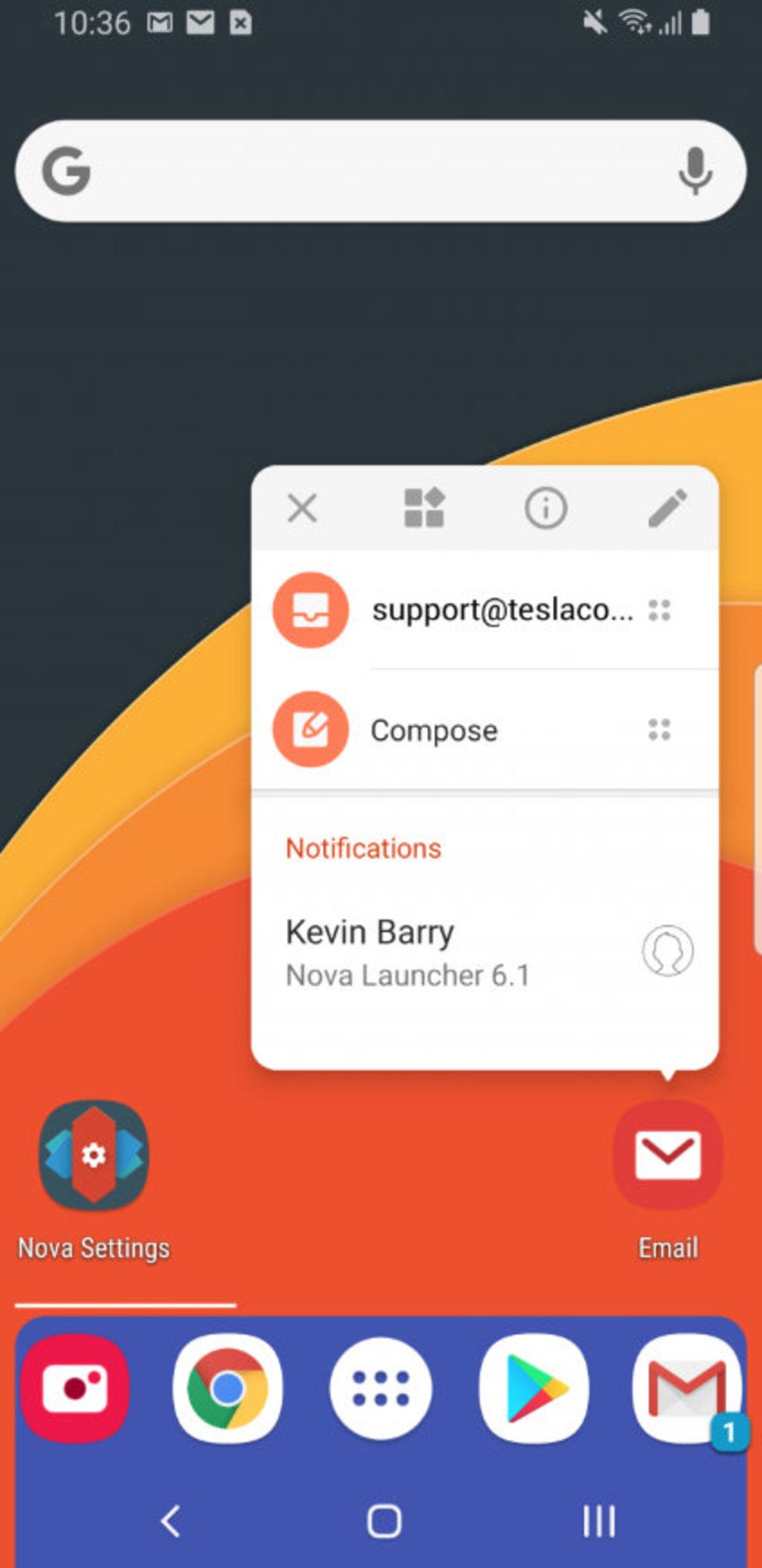 Nova Launcher Numeric Dots - Nova Launcher gets updated with two notable features, more improvements