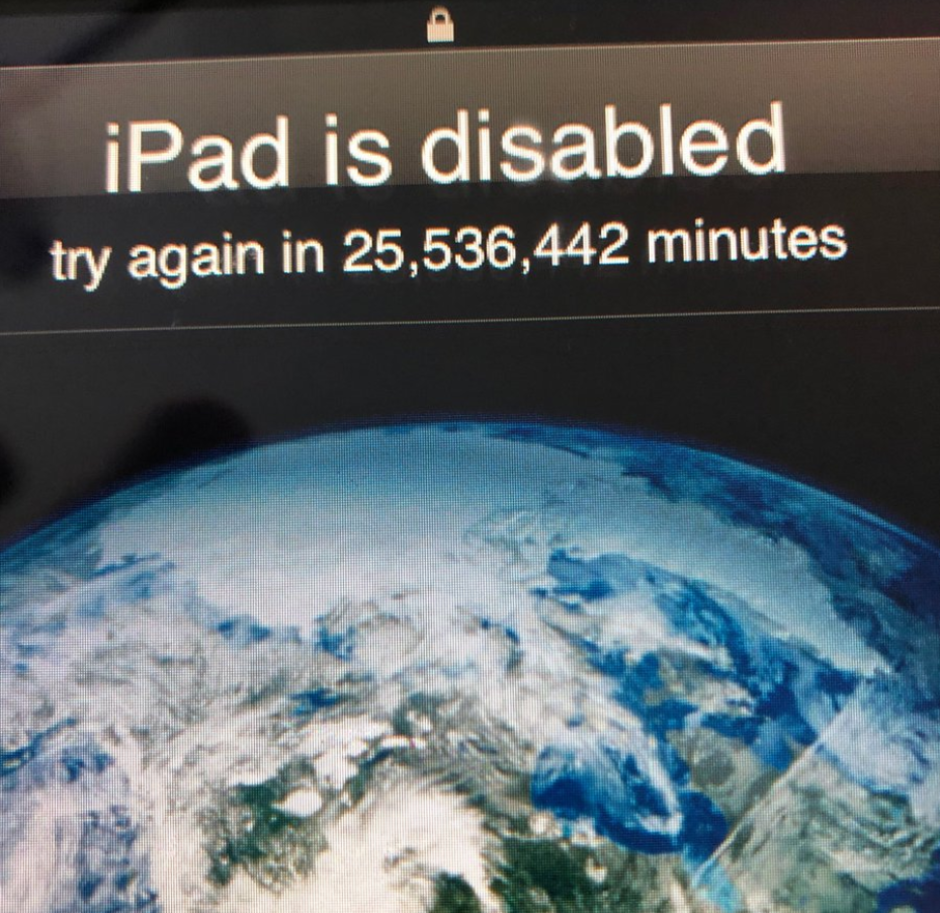 Evan Osnos get locked out of his Apple iPad for over 48 years - Man gets locked out of his Apple iPad until 2067