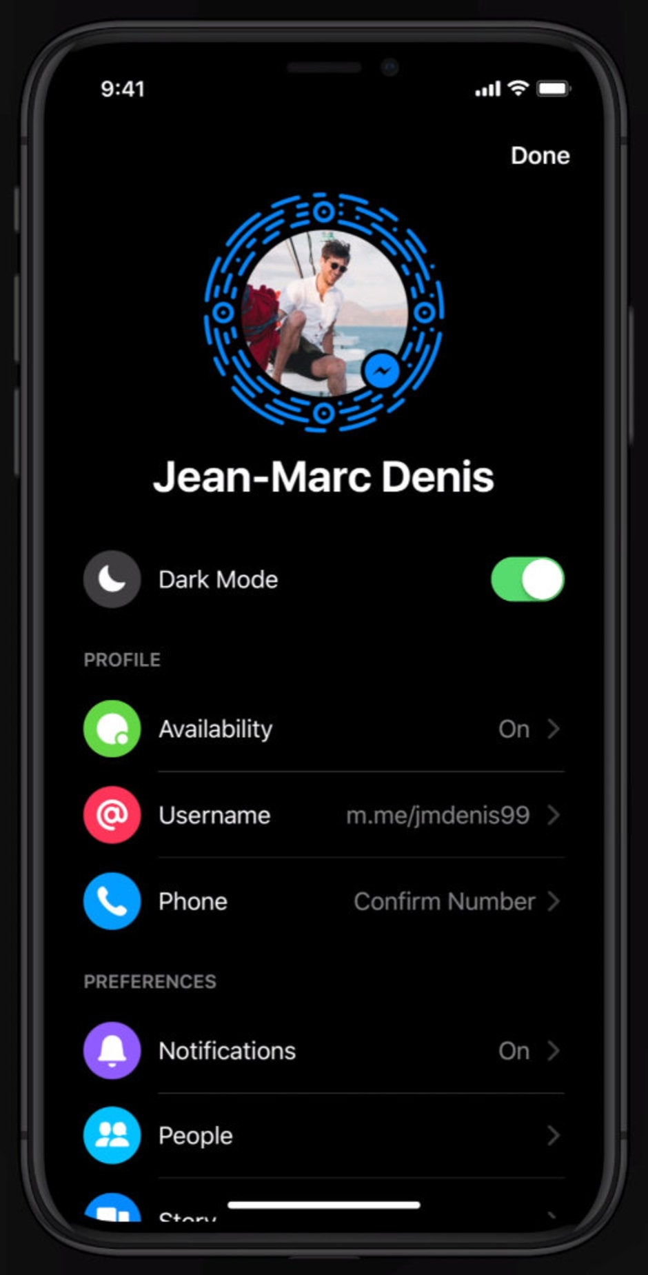 Facebook Messenger dark mode now rolling out worldwide