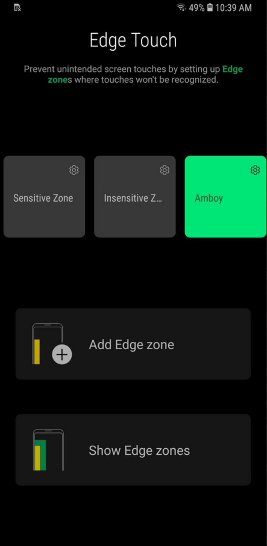 Samsung's Edge Touch app can prevent you from accidentally touching your curved edge display - Samsung's own app helps solve a common problem with the Galaxy S10, S10+ and other models