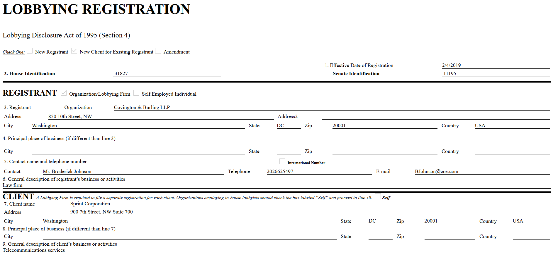 Sprint filing shows that former Obama aide Broderick Johnson is lobbying on its behalf - Sprint pays former Obama aide to lobby on behalf of its merger with T-Mobile