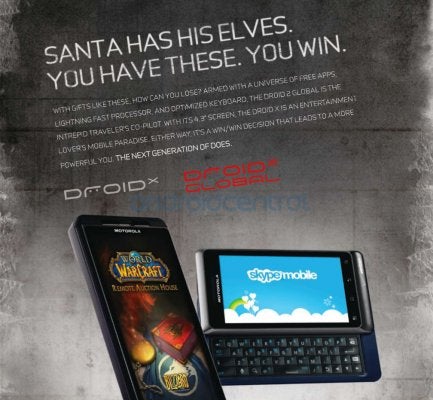 Motorola DROID 2 Global spotted in Men's Fitness - Motorola DROID 2 Global is spotted in the December edition of Men's Fitness