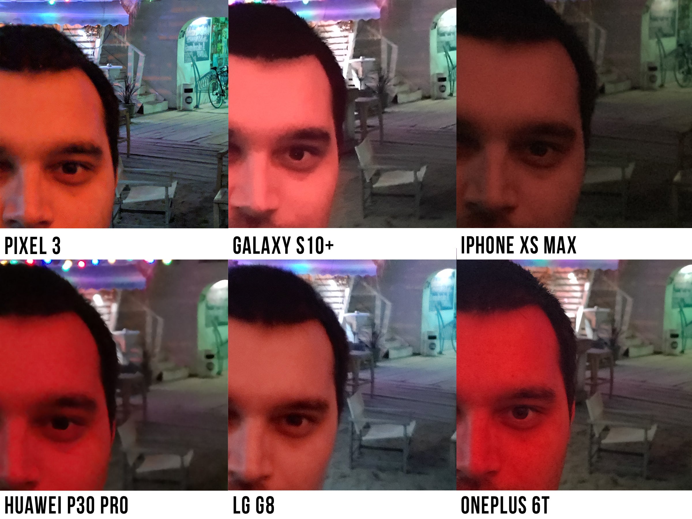 The BIG selfie comparison: Galaxy S10+ vs Pixel 3, LG G8, iPhone XS Max, Huawei P30 Pro, OnePlus 6T