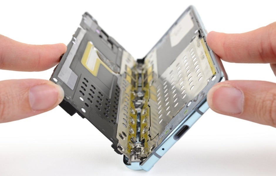 This state-of-the-art hinge mechanism almost justifies the $2,000 price point - Complete Samsung Galaxy Fold teardown reveals major design flaws (and a strong point)