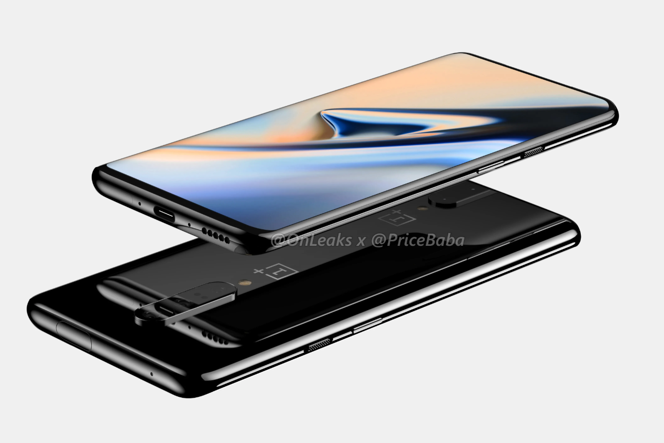 OnePlus 7 Pro CAD-based render - The OnePlus 7 Pro&#039;s pricing just leaked and... it&#039;s not cheap