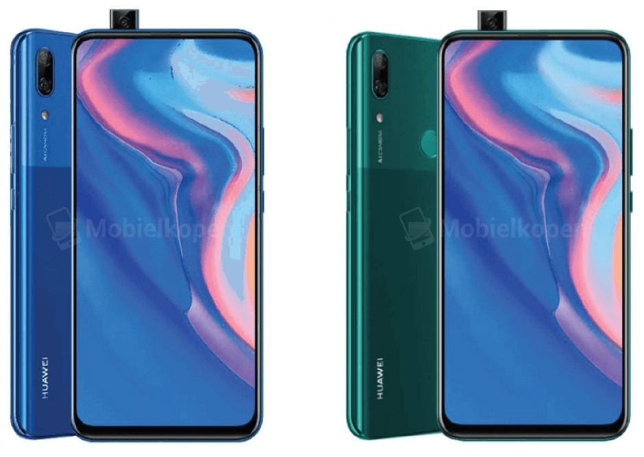 Huawei P Smart Z - Huawei's first phone with a pop-out camera just leaked