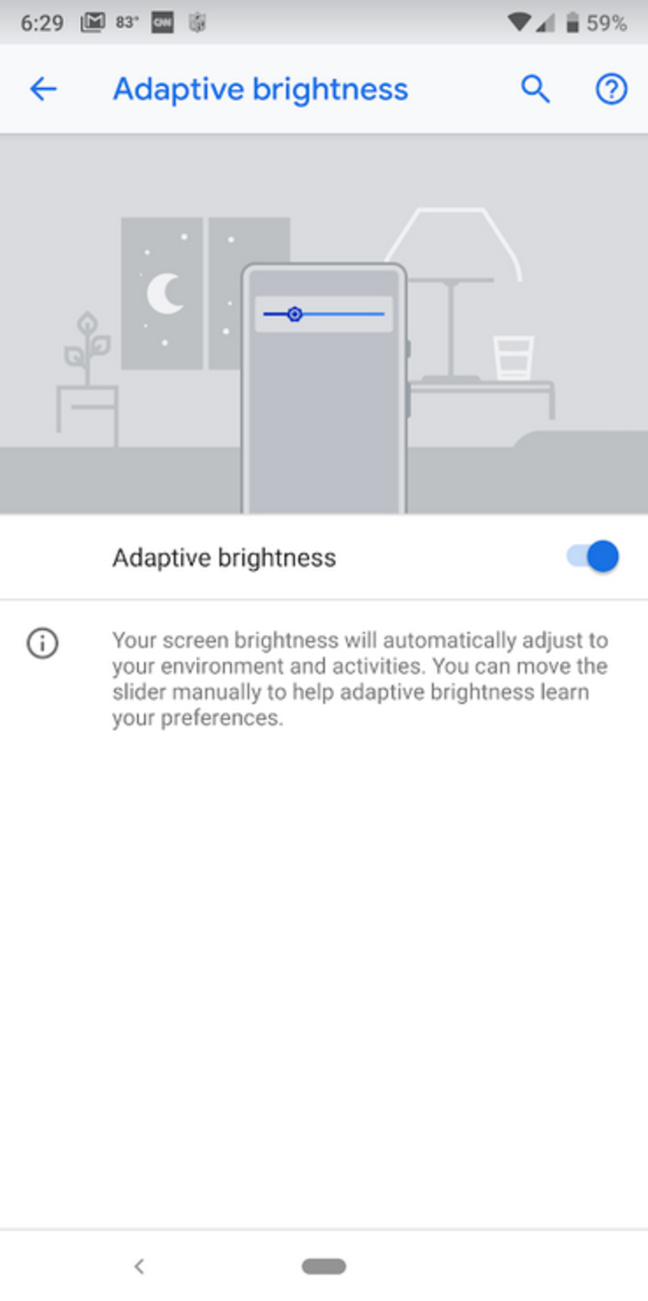 Adaptive brightness feature on Android 9 Pie - Simple fix could help you get an Android 9 feature working again on a Pixel handset