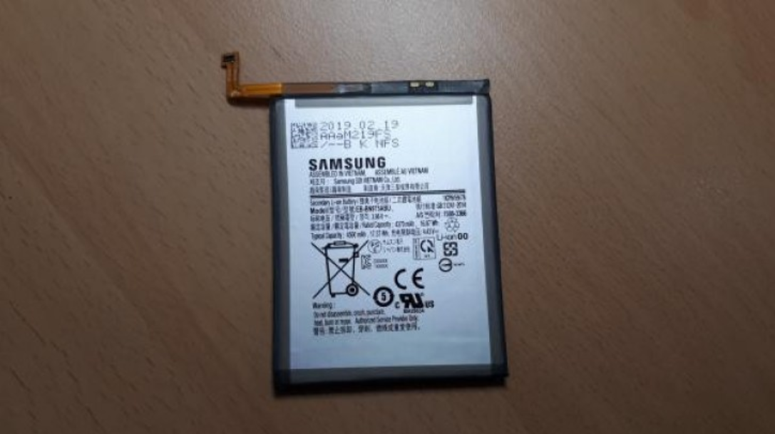 Picture of the 4500mAh battery that will allegedly be used on the 4G Galaxy Note 10 Pro - Expect long battery life for the 4G Samsung Galaxy Note 10 Pro