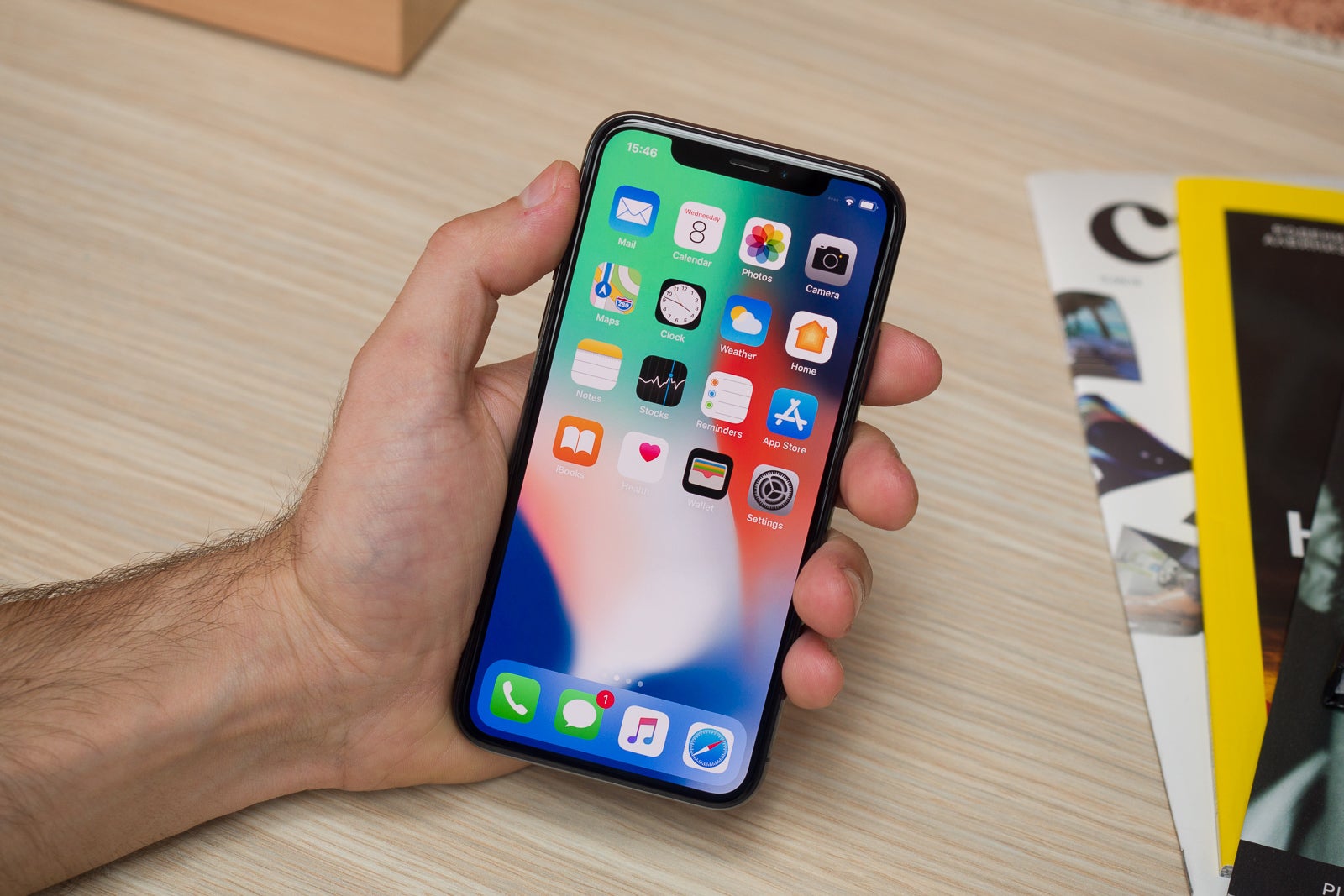The iPhone X; Apple&#039;s first OLED smartphone - Future iPhones could carry next-gen display tech developed by Foxconn