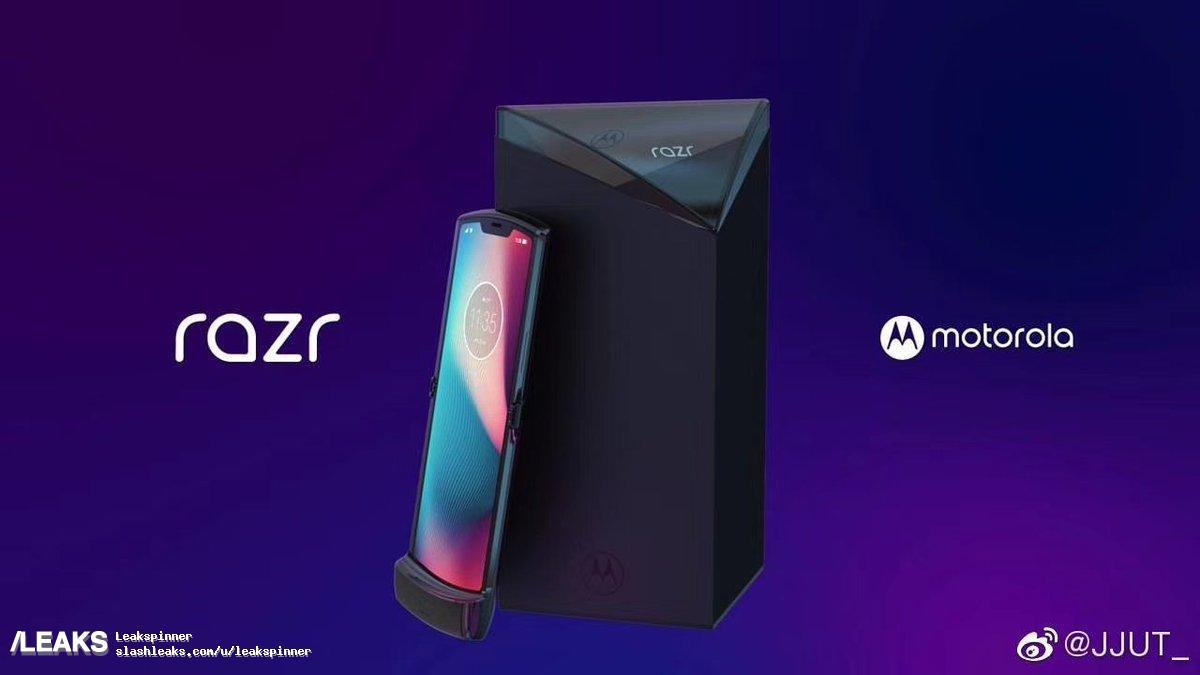 Leaked image believed to be of the new, foldable Motorola Razr - Samsung Galaxy Fold vs the foldable Motorola Razr: how are they different?