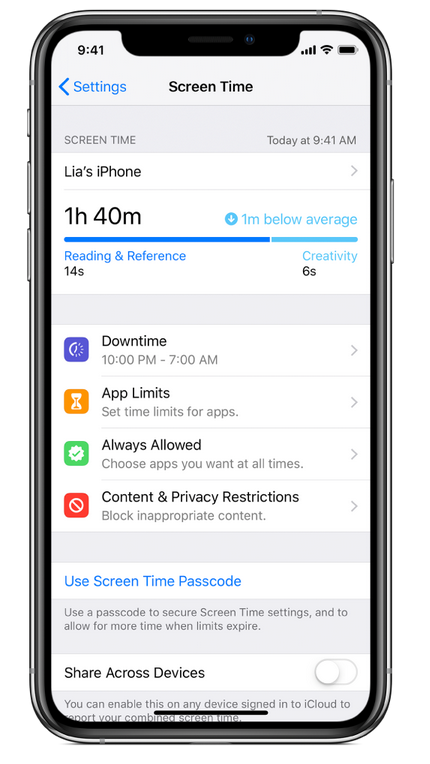 Screen Time,. Apple's solution to fight screen addiction - Tim Cook says Apple is working on new ideas for Screen Time to fight device addiction