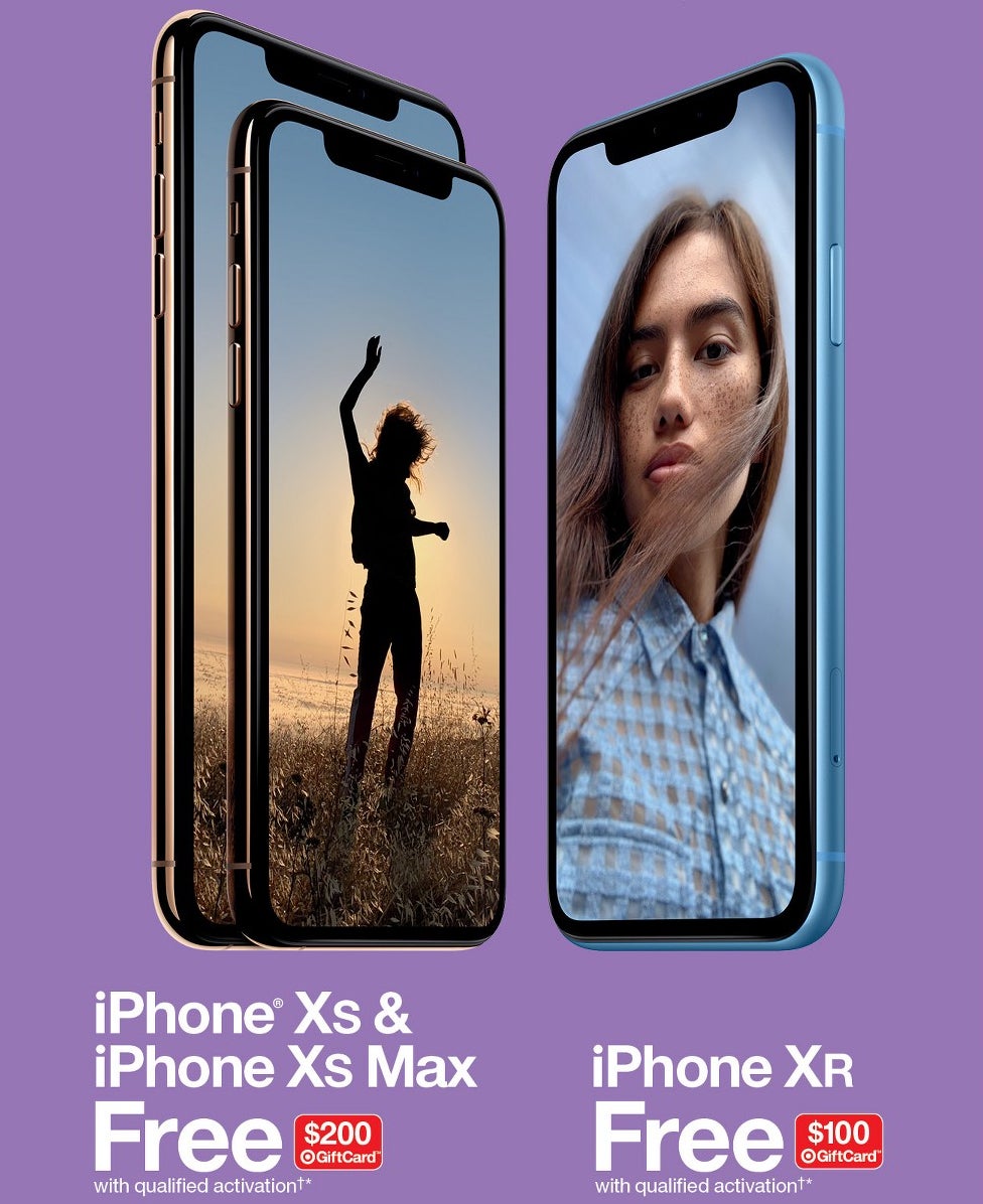 Deal: Buy an iPhone XS or XS Max and get a free $200 Target gift card (AT&T and Verizon only)
