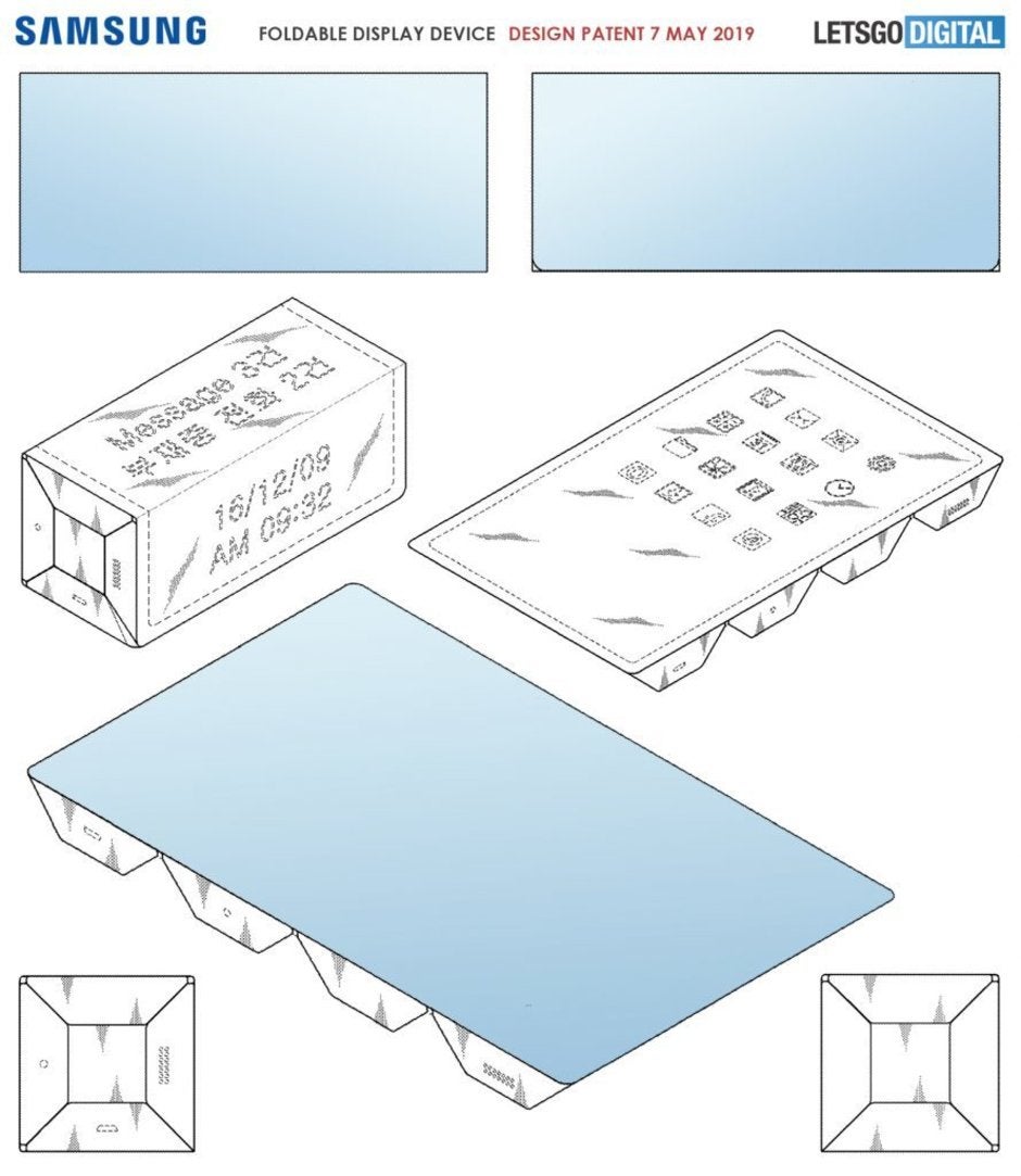 Samsung&#039;s latest foldable display patent is its weirdest yet